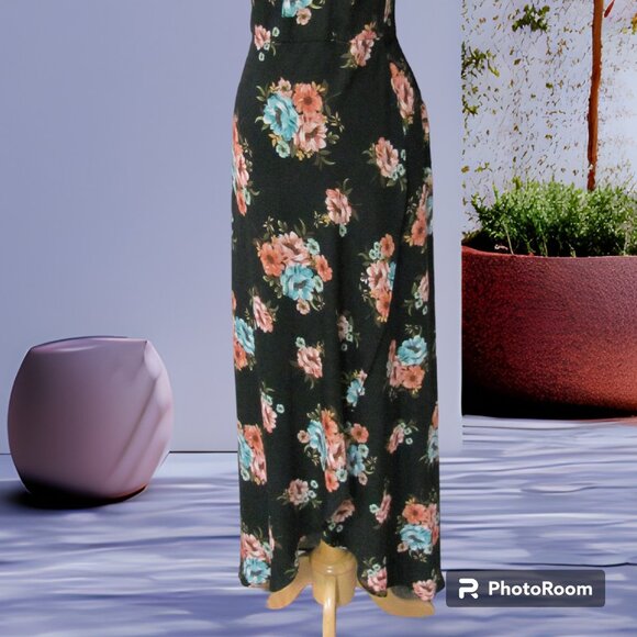BAND OF THE GYPSIES LADIES STRAPLESS BOHO MAXI DRESS NWT - Picture 9 of 10